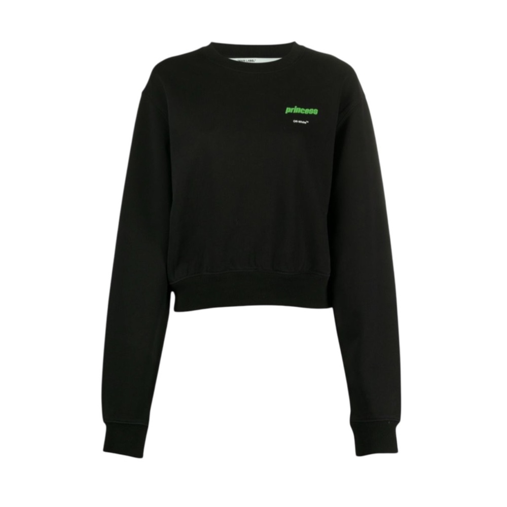 ❗️SOLD❗️Off-White «Princess» crop sweatshirt✨ - Picture 2 of 6